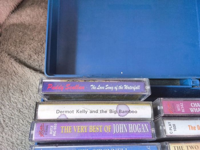 selection of four track tapes