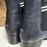 TOMMY HILFIGER Navy pointed ankle boots Sz 40 (Fit 7UK) - Rrp 180 (New) Image 2