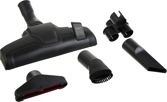 Cylinder Bagless Vacuum Cleaner with HEPA filter for Hardfloor, Carpet & Car, Compact & Lightweight, 700W, 1.5L, Black