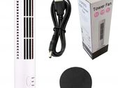 New USB Column Desk Fan Tube Portable Cooling Wind 2.5W 33cm Office Table #1137