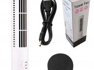 main image for ad New USB Column Desk Fan Tube Portable Cooling Wind 2.5W 33cm Office Table #1137