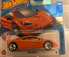 Hot wheels McLaren F1 GTR