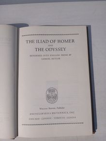 Great Books of the Western World - The Illiad of Homer & The Odyssey