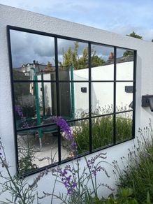 Garden Outdoor Mirror 100cm x 75cm - NEW