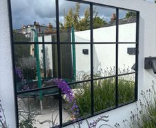 Garden Outdoor Mirror 100cm x 75cm - NEW
