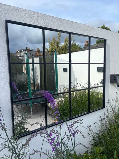 Garden Outdoor Mirror 100cm x 75cm - NEW