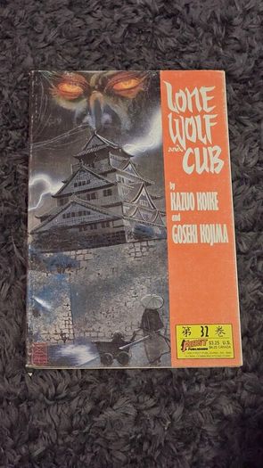 Lone Wolf and Cub 9 comic bundle lot