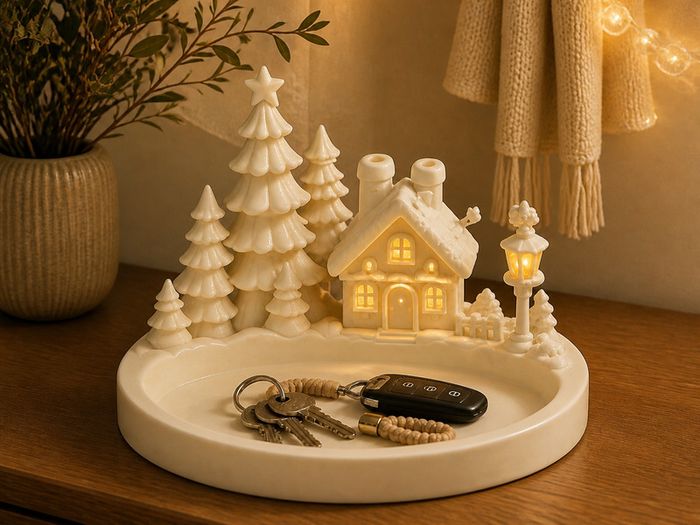 Christmas Village Organizer Tray
