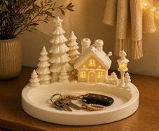 Christmas Village Organizer Tray