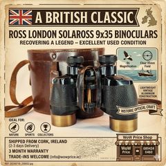 Ross London Solaross 9x35 Binoculars - Used