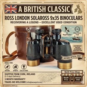 Ross London Solaross 9x35 Binoculars - Used