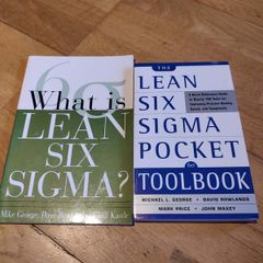 Lean Six Sigma Book Bundle  What Is Lean Six Sigma & Pocket Toolbook
