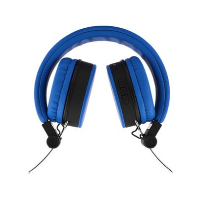 Blue Bluetooth Headphones