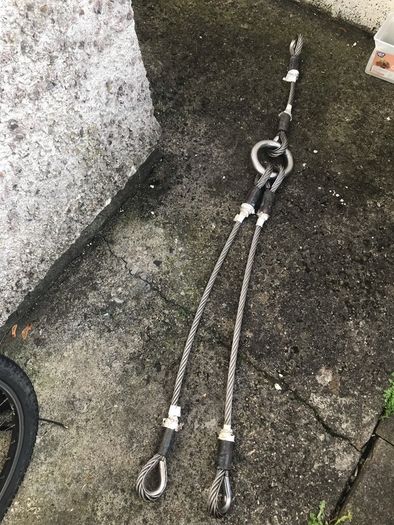 3-leg wire steel rope sling