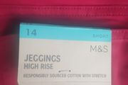 BNWT High Rise Jeggings 14S