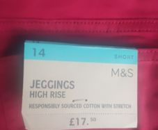 BNWT High Rise Jeggings 14S