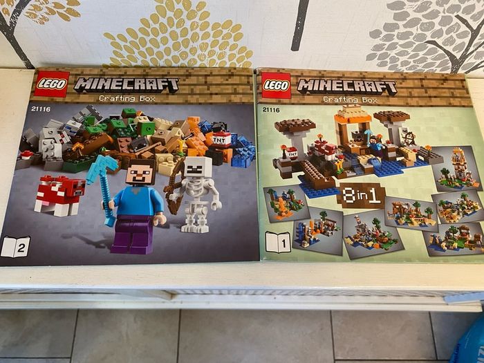 Lego Minecraft Crafting Box Set 21116