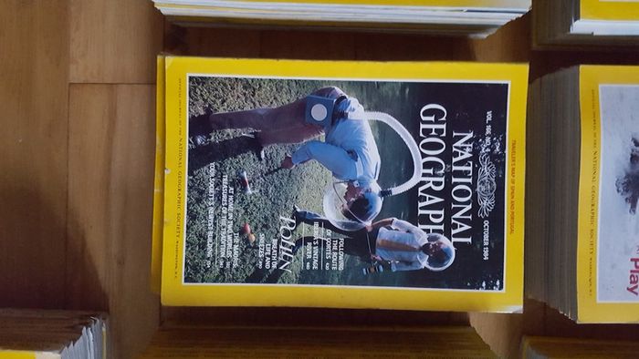 National Geographic magazines x 400 from early 20th century to 2009