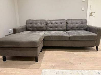 grey sofa