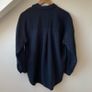 Mint Velvet Navy Open Neck "Throw On" Blouse Shirt Image 7