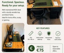Desk - Dublin 6w