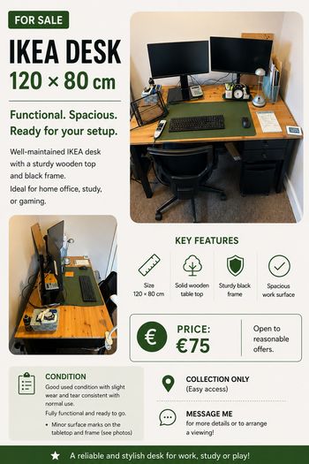 Desk - Dublin 6w