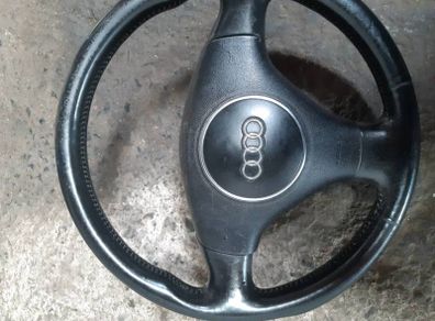 Audi A3 8p Mk2, Sport Black Leather Steering Wheel