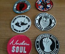 Northern Soul sew on patches FREE POST