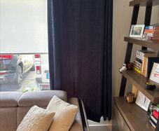 Navy Blue Curtains