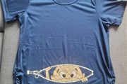 Baby Peeking Maternity top - size M