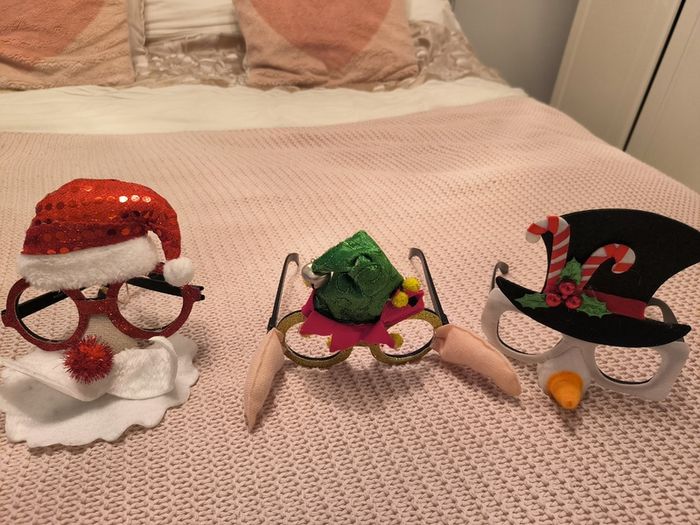 Christmas glasses