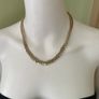 Multi chain gold tone necklace Image 2
