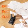 Shoe Dryer Adjustable Temperature with 24-Hour Delay Timer, Portable Glove Dryer and Boot Warmer, Automatic Shut-Off Timer, Foldable Design, Smart Panel Image 5