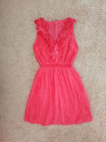 Red Sisley Dress, Size M