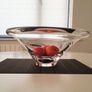 Rare Dartington Crystal Pebble Bowl Large Image 4