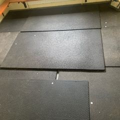 Rubber floor mats