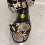 womans snake skin sandals Image 7