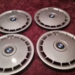 4 x BMW Genuine 1984-1992 BMW E30 325e 325i 528e 14" Wheel Trims Hubcaps