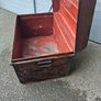Vintage Metal Chest Trunk Box Image 8