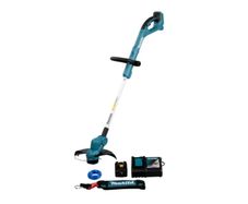Makita DUR193RT 18V 26cm Cordless Strimmer kit with BL1850B 5ah & DC18RC Charger