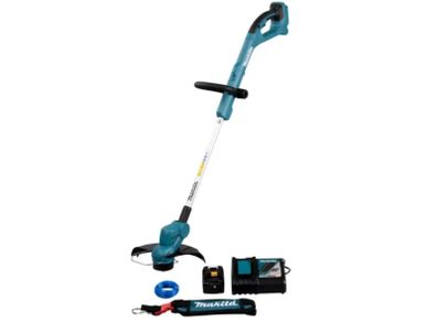 Makita DUR193RT 18V 26cm Cordless Strimmer kit with BL1850B 5ah & DC18RC Charger