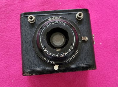 Vintage box camera - Brownie Flash Six-20