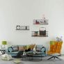 Oval Floating Shelves Pack of 3, Rustic Wall Shelf for Bathroom Bedroom Image 4
