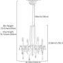 Affordable 4 Arm Crystal Chandelier Ceiling Lights Image 8