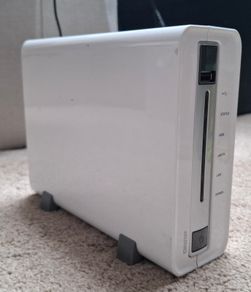 External Hard Drive Qnap Ts-112p 1.6ghz Cpu 512mb Ram 1 X 2tb Hard Drive Rj45 Usb Esata