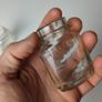 386 - Set of 2 Vintage Collectible Decorative Clear Glass Maclean Brand Stomach Powder Bottles Image 7