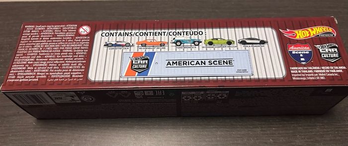 HotWheels Premium  American Scene Container Set