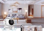 Wifi Camera, Baby Monitor Camera 1080P Smart Security Cameras for Dog, Pet Camera with App for Motion Tracking,Night Vision, Tilt Zoom,Works with Alexa