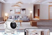 Wifi Camera, Baby Monitor Camera 1080P Smart Security Cameras for Dog, Pet Camera with App for Motion Tracking,Night Vision, Tilt Zoom,Works with Alexa