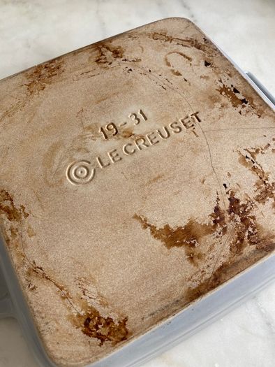 Le Creuset Baking Dish (cracked)